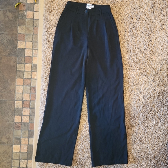 Princess Polly Slacks US Size 2 Black - Picture 1 of 6